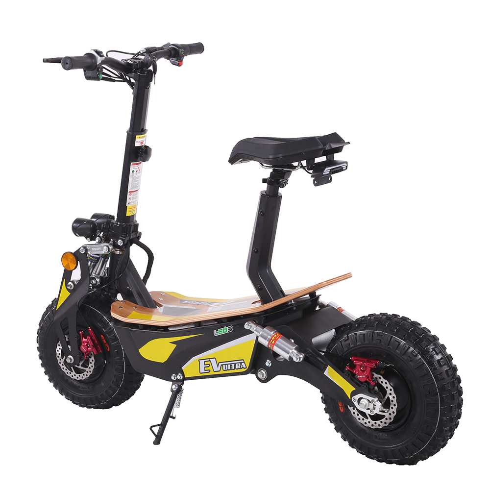 Scooter eléctrico de gran potencia 60V 3000W con motor sin escobillas de media tracción