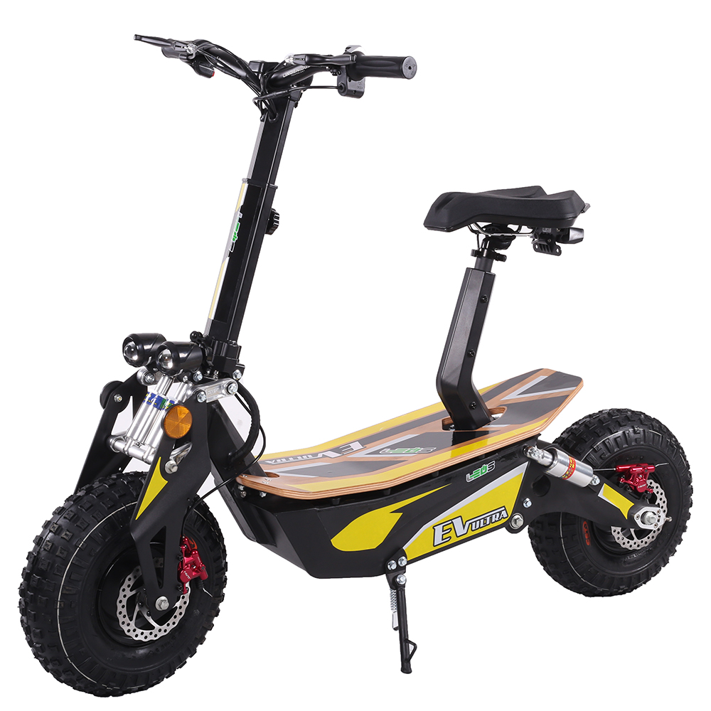 Scooter eléctrico de gran potencia 60V 3000W con motor sin escobillas de media tracción