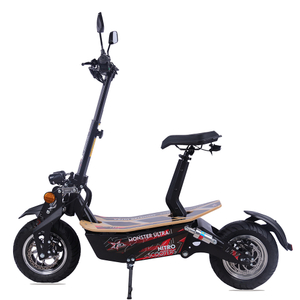 Scooter eléctrico 48v 1600w del motor del cubo de rueda grande del extremo