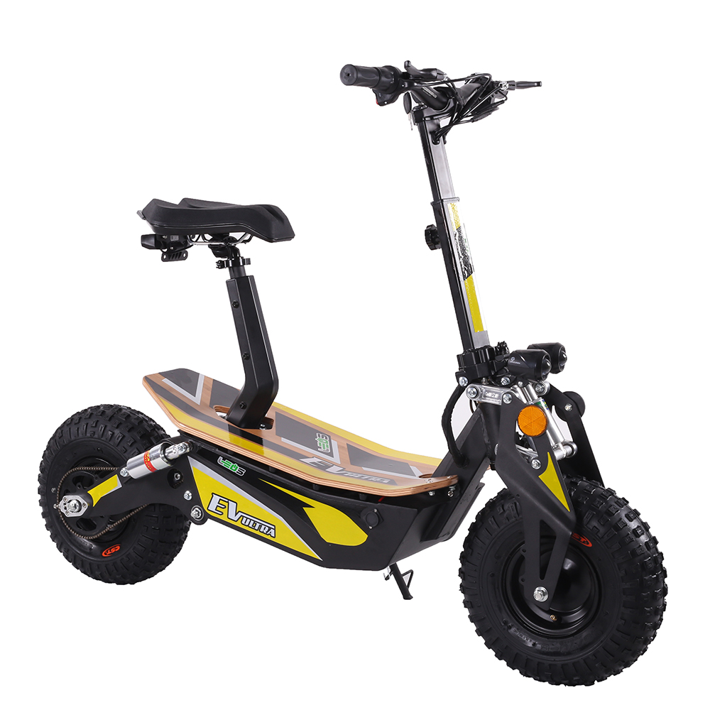 Scooter eléctrico de gran potencia 60V 3000W con motor sin escobillas de media tracción