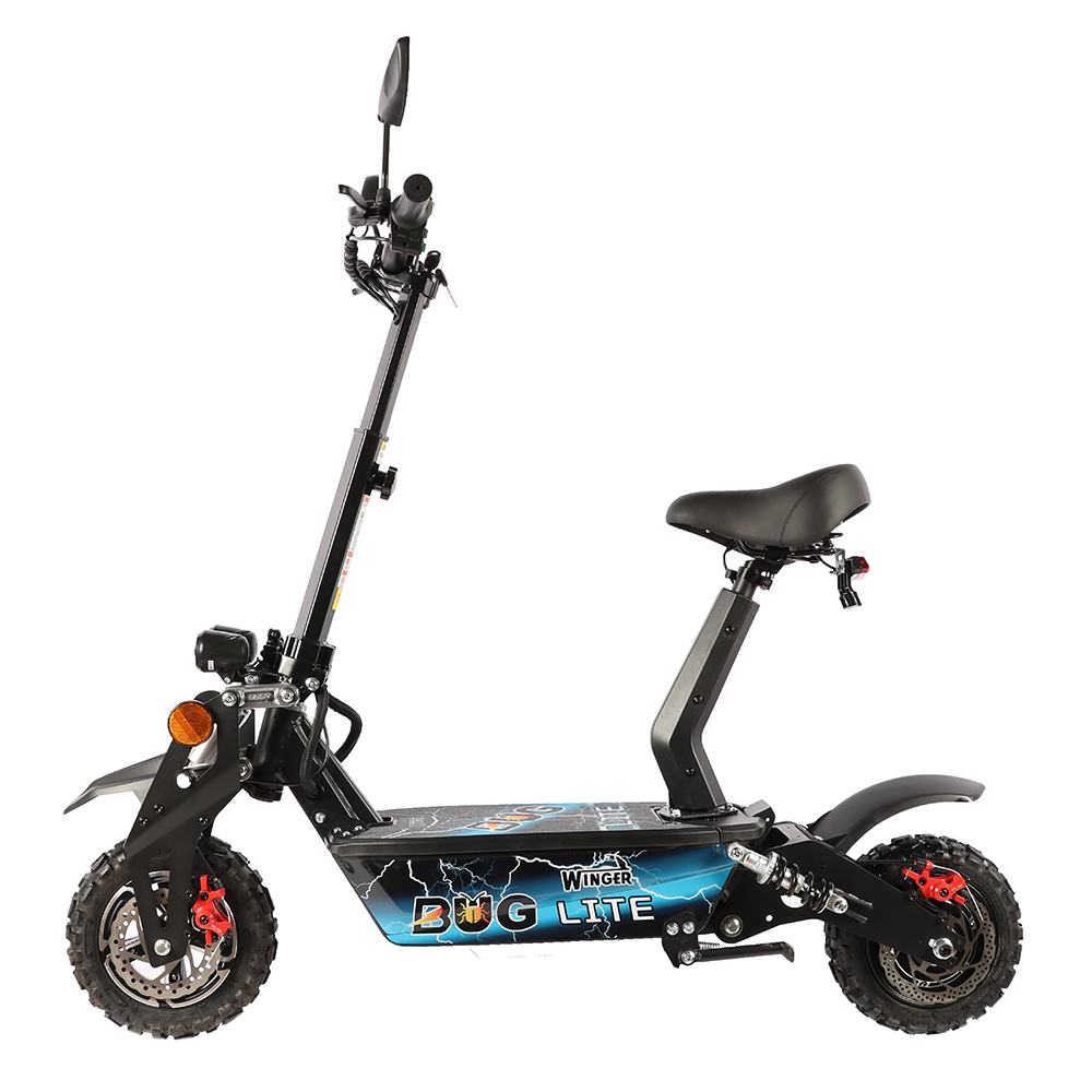 WINGER BUG LITE scooter eléctrico todoterreno 48v 12ah con motor de cubo de 1600w