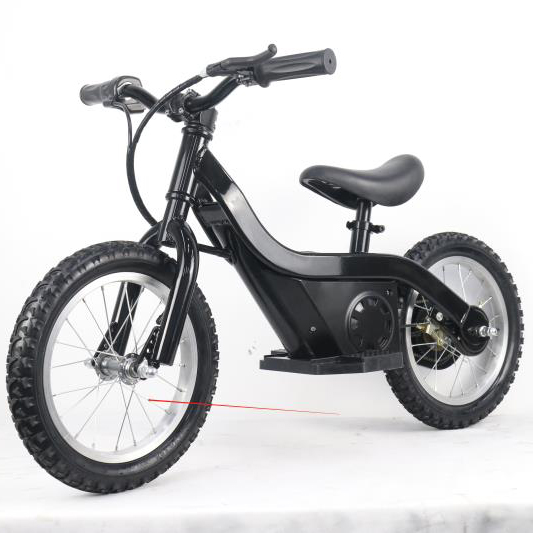 La bici eléctrica de la balanza para los niños de los niños 24V 100W 4Ah ningún pedal que monta la bici eléctrica del juguete de los niños 12inch