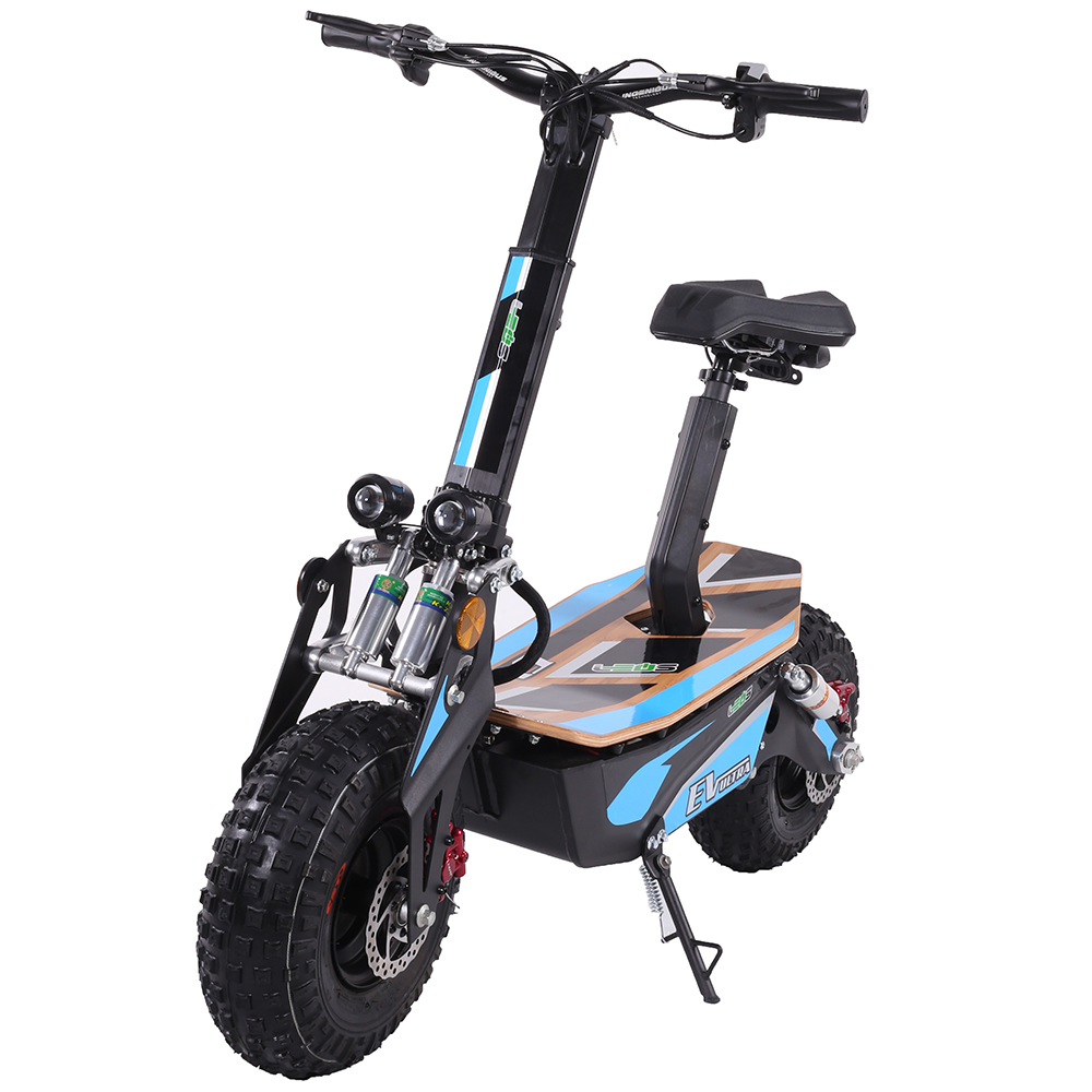 Scooter eléctrico de gran potencia 60V 3000W con motor sin escobillas de media tracción