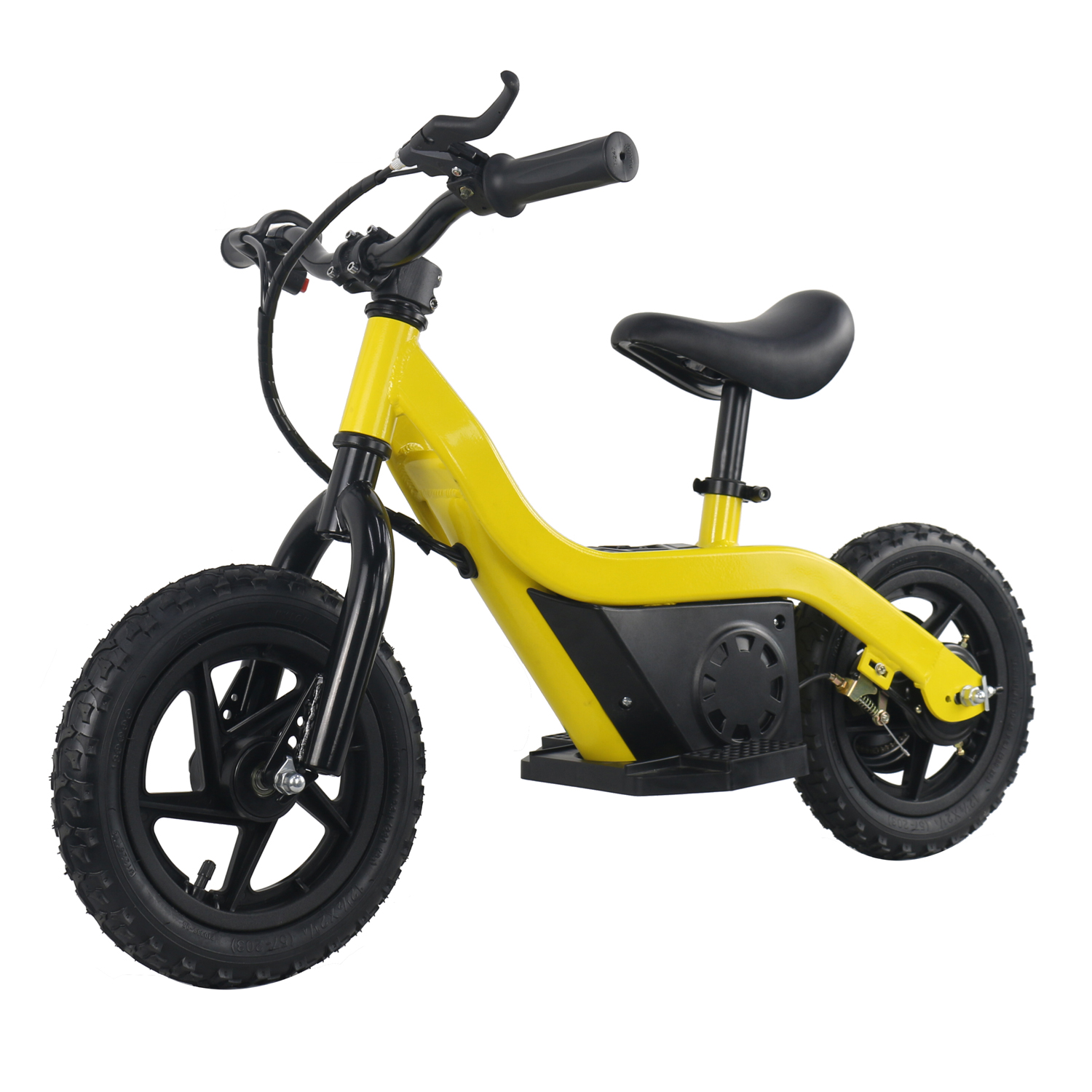 100W 24V niños de 12 pulgadas ninguna bicicleta del pedal, mini bici eléctrica de la balanza del carbono del uno mismo del bebé de los niños de los niños