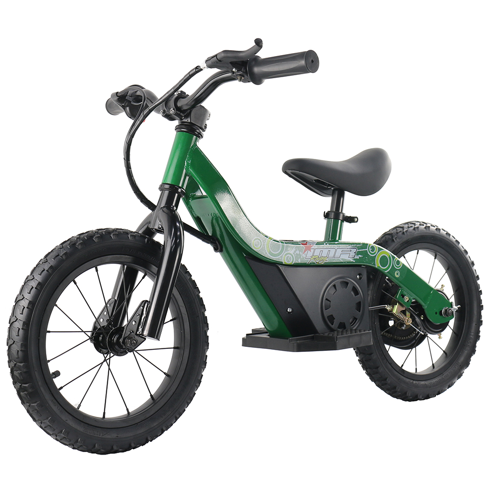 La bici eléctrica de la balanza para los niños de los niños 24V 100W 4Ah ningún pedal que monta la bici eléctrica del juguete de los niños 12inch