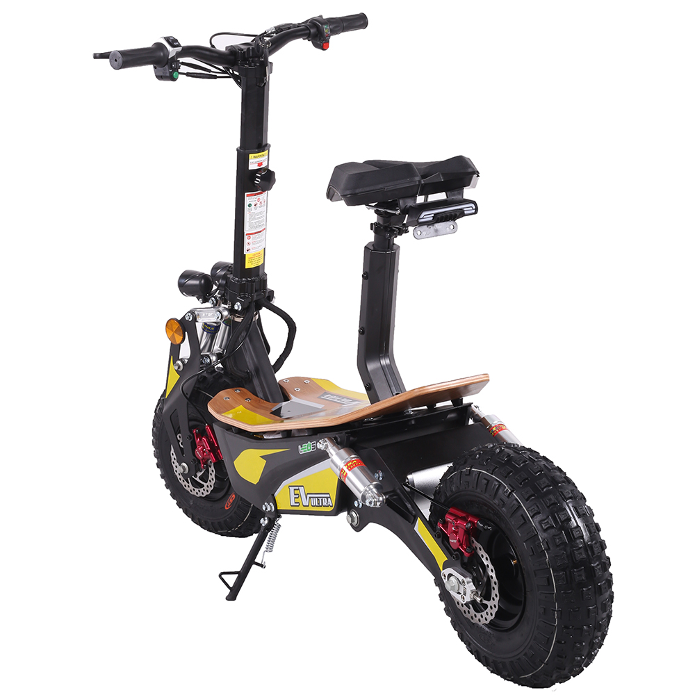 Scooter eléctrico de gran potencia 60V 3000W con motor sin escobillas de media tracción