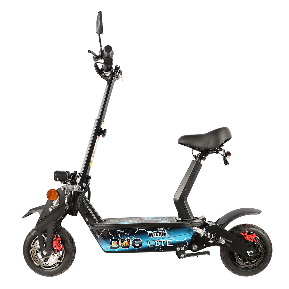 WINGER BUG LITE scooter eléctrico todoterreno 48v 12ah con motor de cubo de 1600w