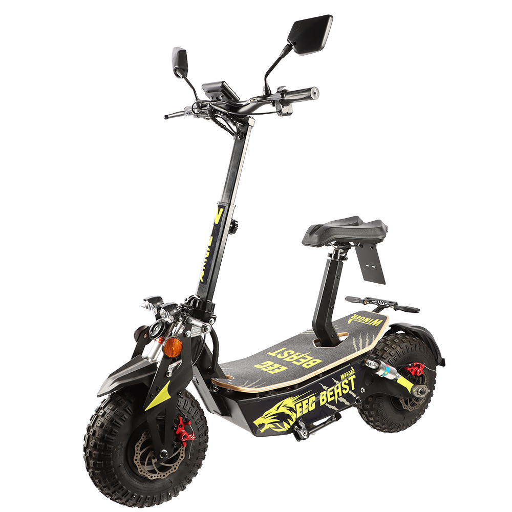 Vespas eléctricas de uno mismo-equilibrio del trottinette de la bici 48V 2000W de la vespa del certificado del EEC COC