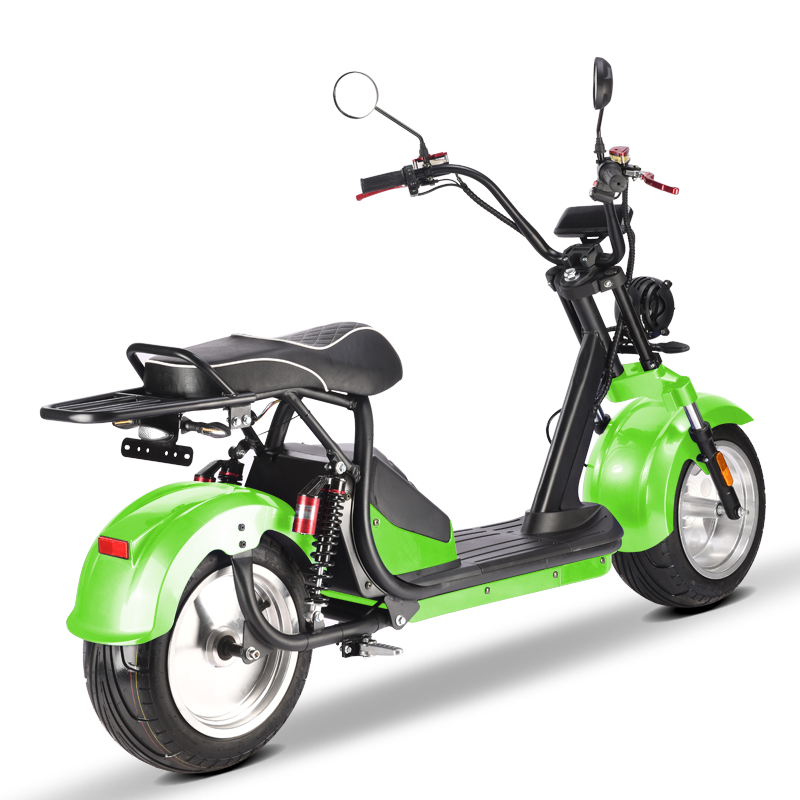 CEE COC Hot 60V 2000W Big Motor chopper neumático gordo scooter eléctrico motocicleta 2 ruedas citycoco de alta calidad