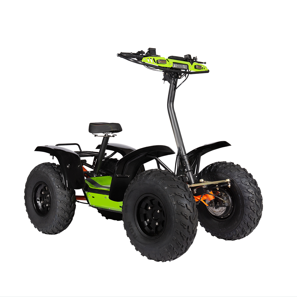 4 ruedas motrices eléctricas todoterreno scooter 4WD eléctrico ATV derecho EZraider