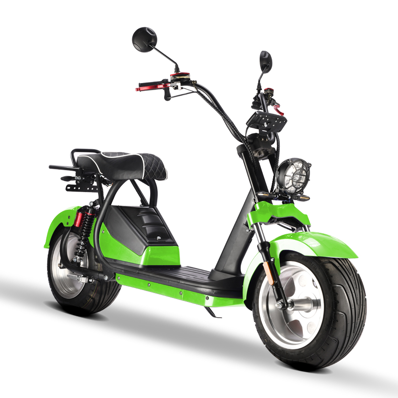 CEE COC Hot 60V 2000W Big Motor chopper neumático gordo scooter eléctrico motocicleta 2 ruedas citycoco de alta calidad